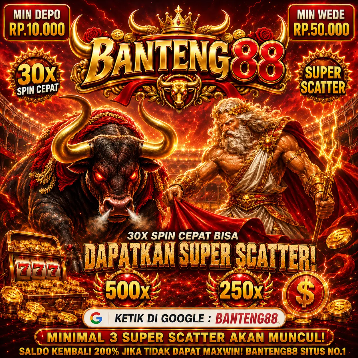 BANTENG88 Banner